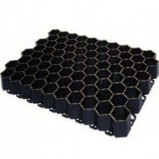 Решетка газонная Gidrolica Eco Standart РГ-70.40.3,2 - пластиковая черная в Казань