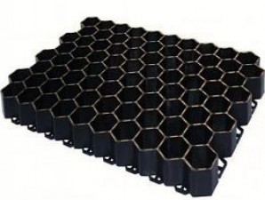 Решетка газонная Gidrolica Eco Standart РГ-70.40.3,2 - пластиковая черная